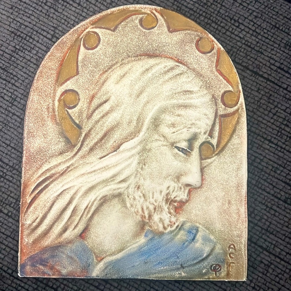 Antique Ceramics Wall Art Tiles by Alice Cranston Fenner, 1943,